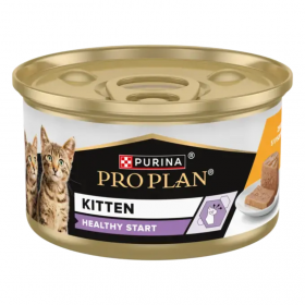 Консерва за подрастващи котенца Purina Pro Plan Kitten Healthy Start с пилешко месо 85 гр